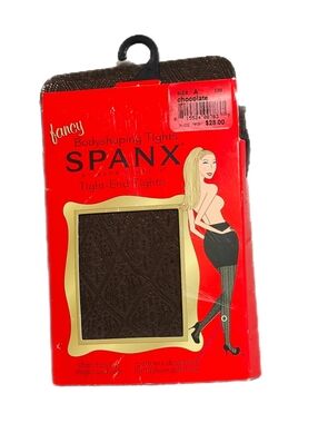 SPANX Tights Chocolate Brown Size A NWT High Waisted